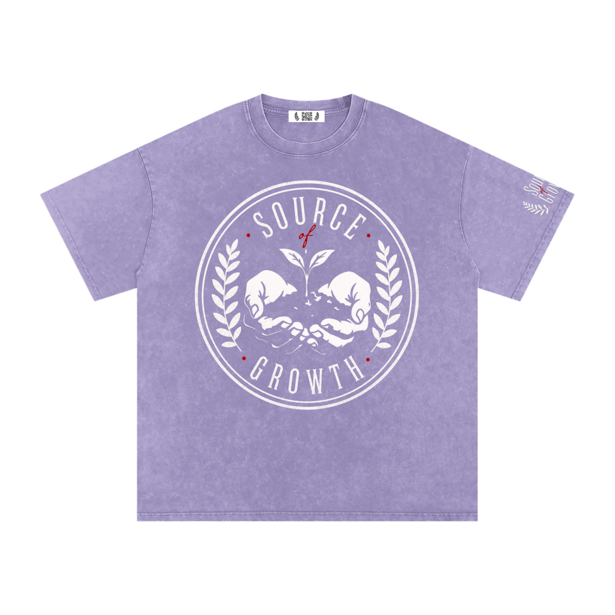 Snow Washed Oversized Tee — Worn-In Wisdom