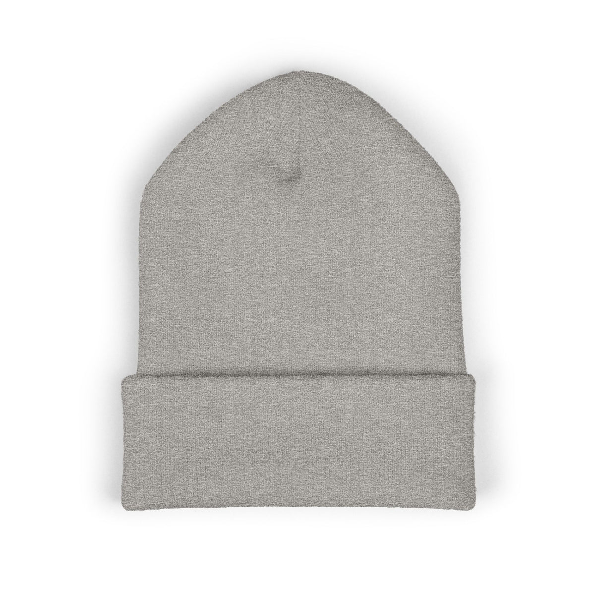 Embroidered 'Source Growth' Cuffed Beanie — Minimal Laurel Knit Cap