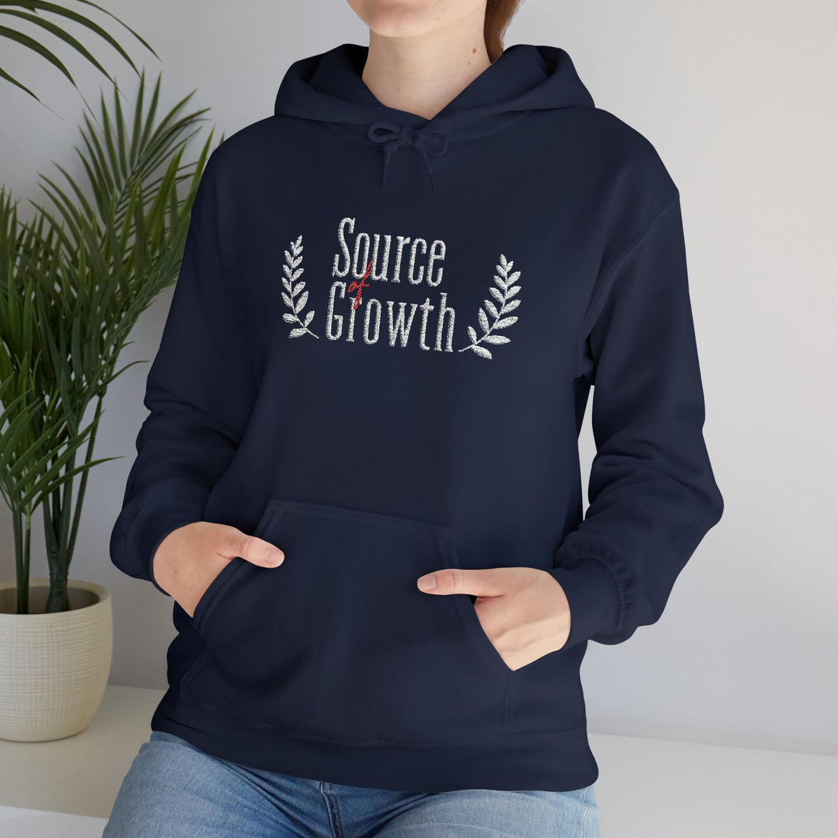 SOURCE Crest Hoodie — Grow Through It