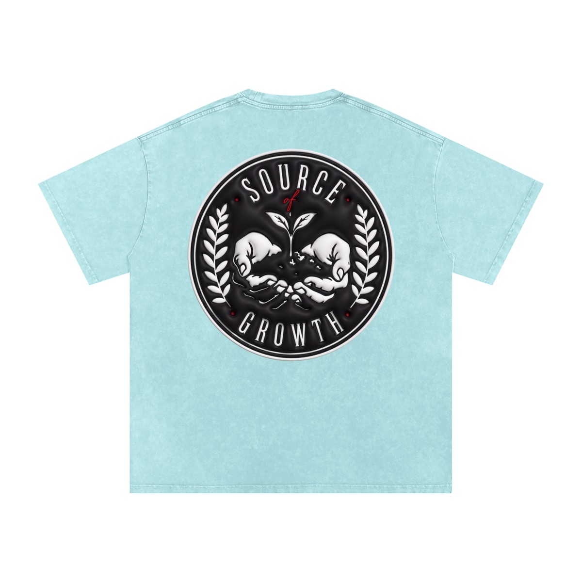 Snow Washed Oversized Tee — Faded, Not Forgotten