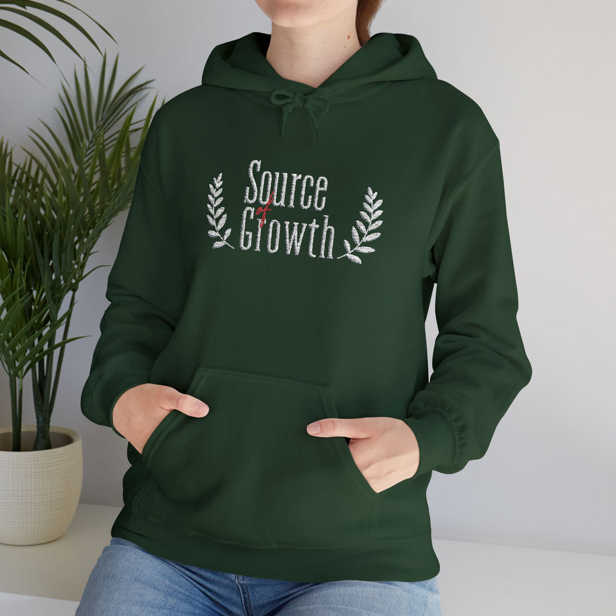 SOURCE Crest Hoodie — Grow Through It