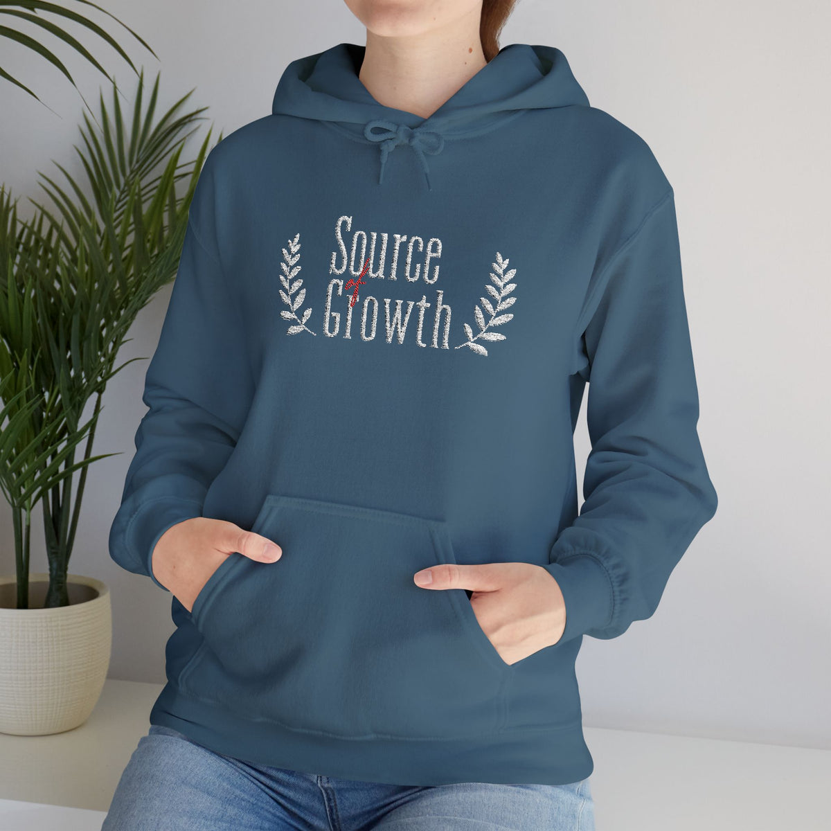 SOURCE Crest Hoodie — Grow Through It