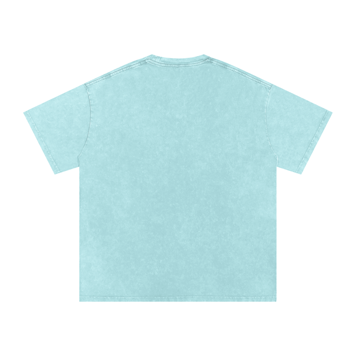 Snow Washed Oversized Tee — Softened by Time