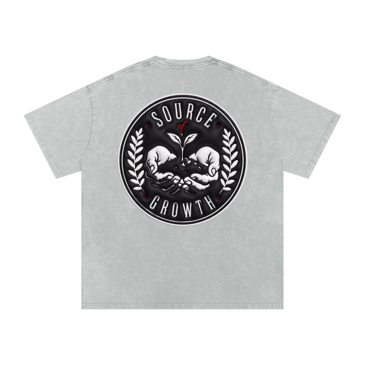Snow Washed Oversized Tee — Faded, Not Forgotten