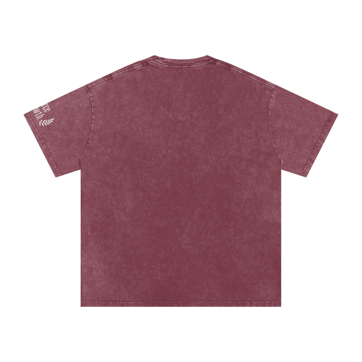 Snow Washed Oversized Tee — Worn-In Wisdom