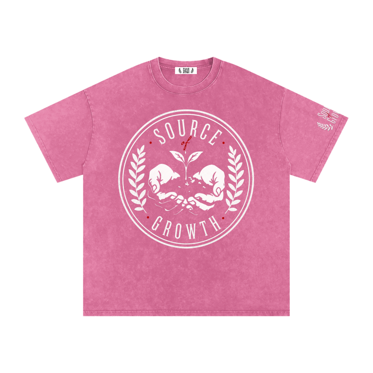 Snow Washed Oversized Tee — Worn-In Wisdom