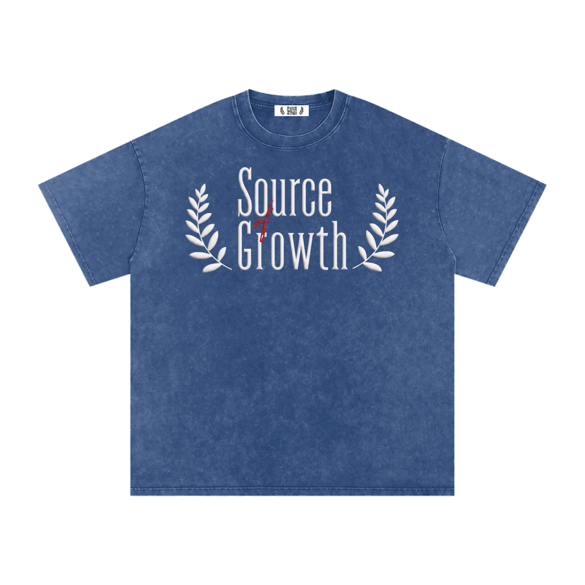 Snow Washed Oversized Tee — Faded, Not Forgotten