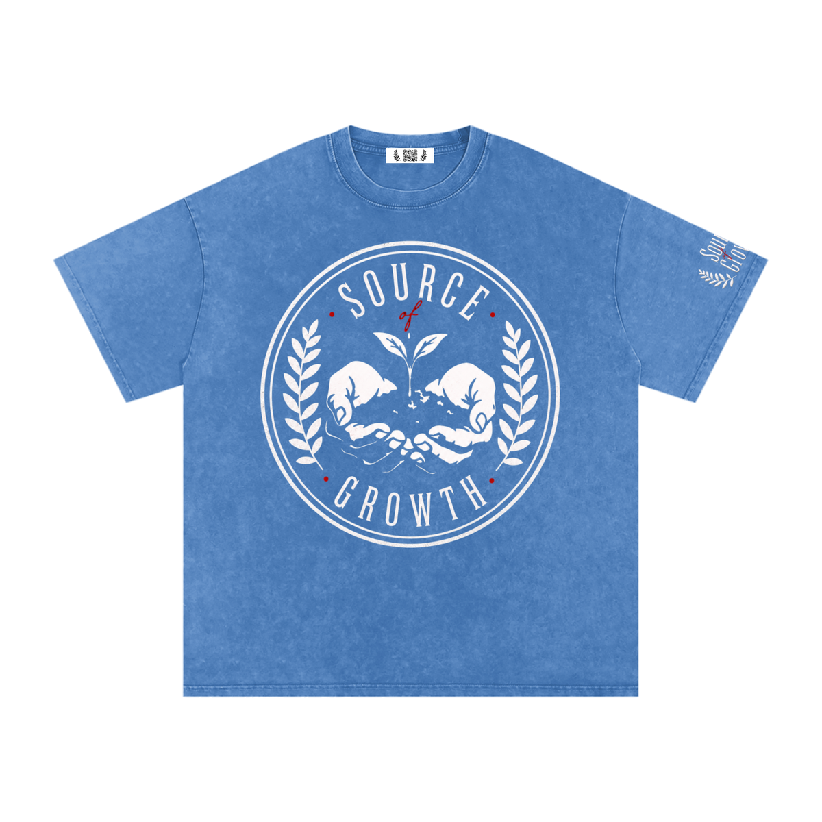 Snow Washed Oversized Tee — Worn-In Wisdom