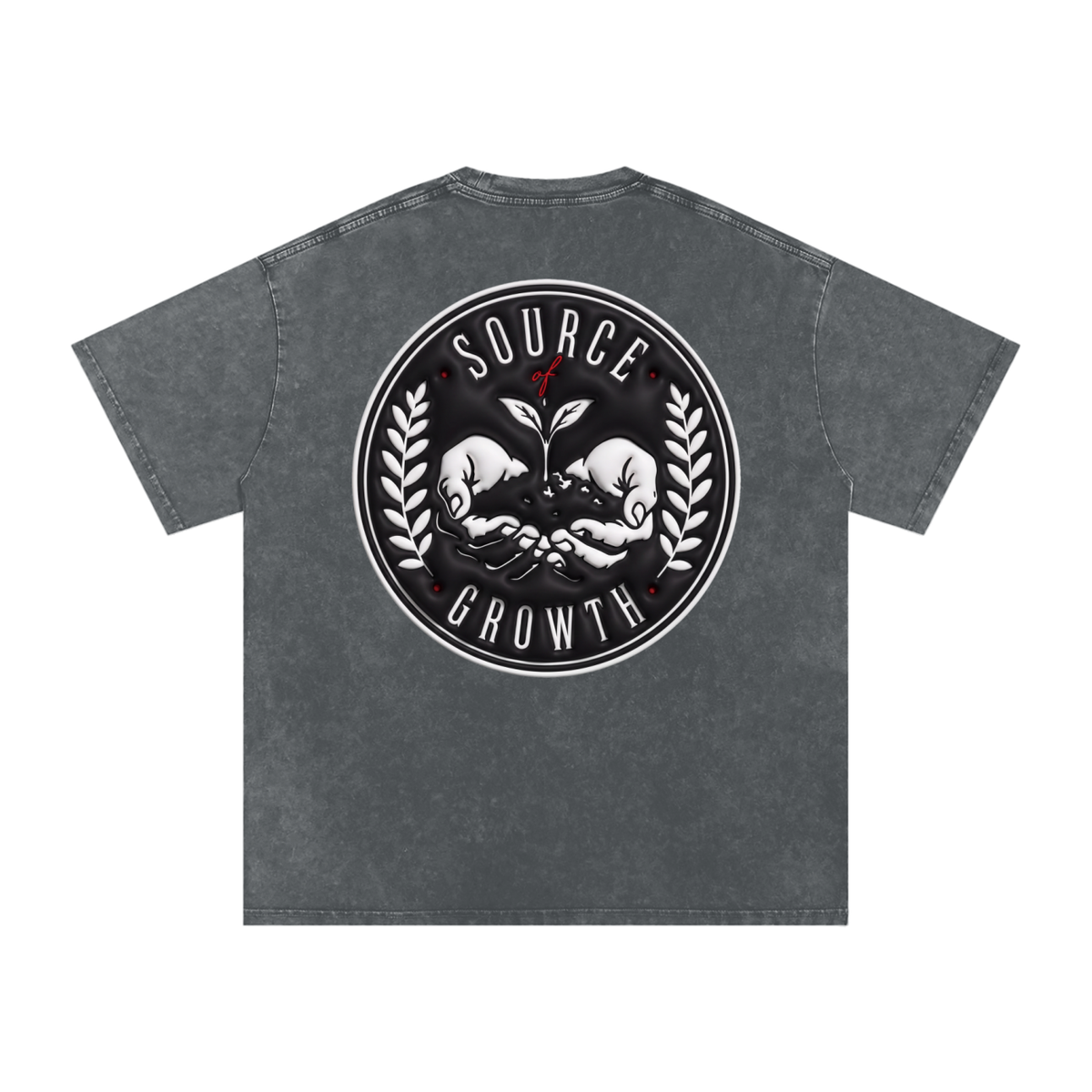 Snow Washed Oversized Tee — Faded, Not Forgotten