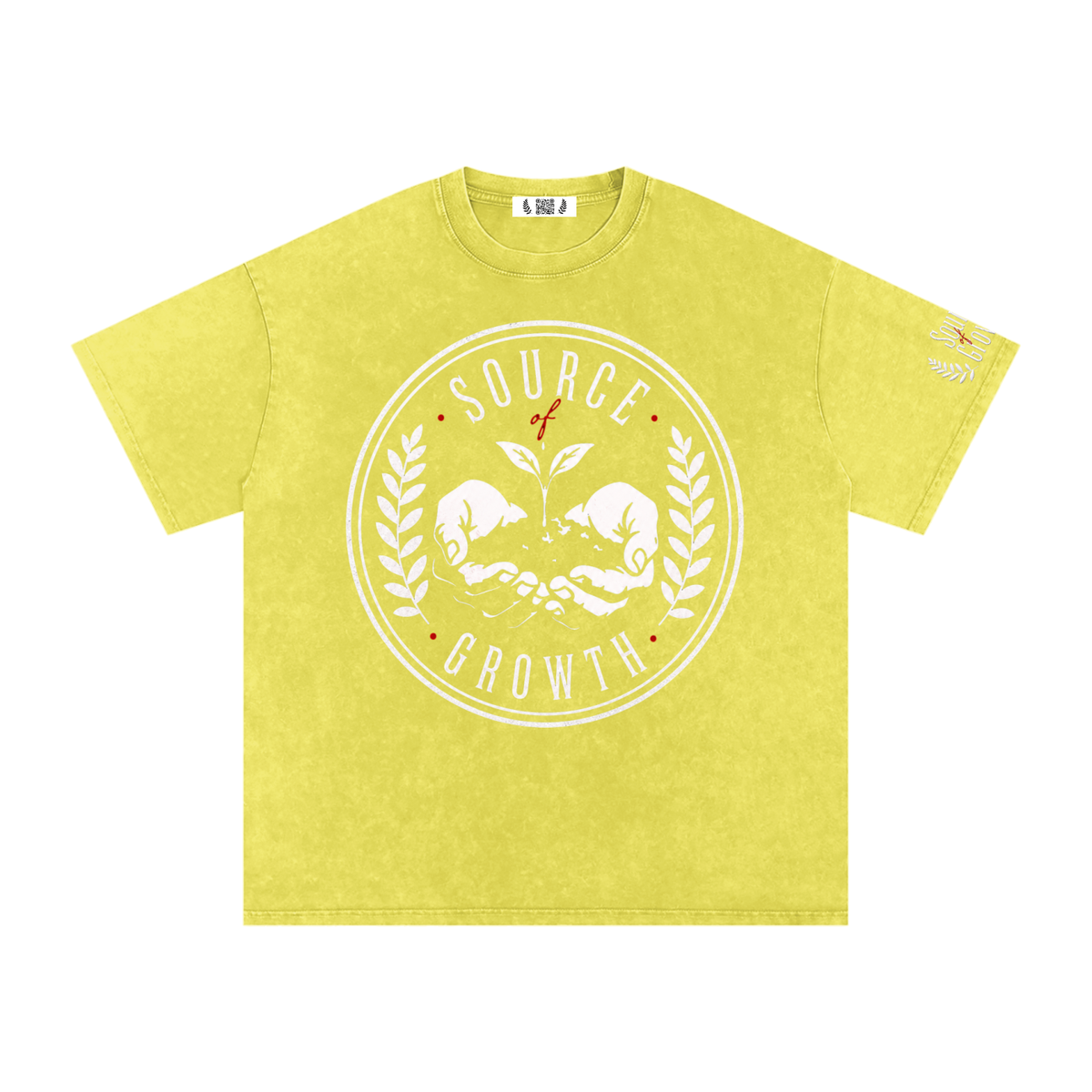 Snow Washed Oversized Tee — Worn-In Wisdom