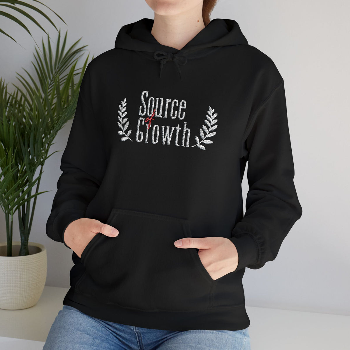 SOURCE Crest Hoodie — Grow Through It