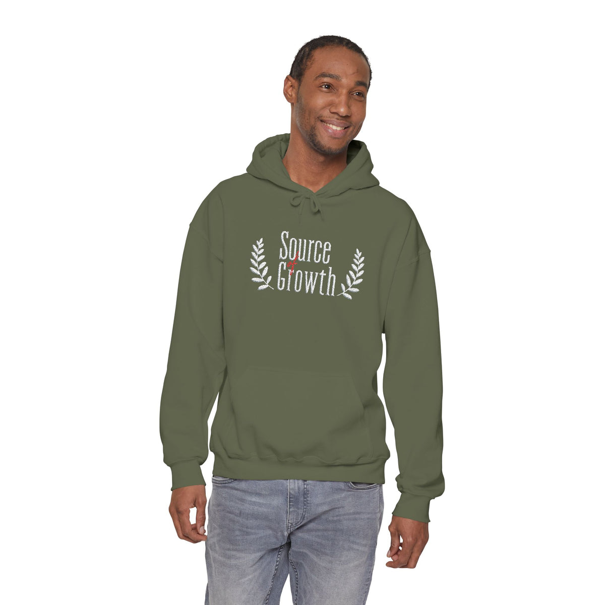 SOURCE Crest Hoodie — Grow Through It