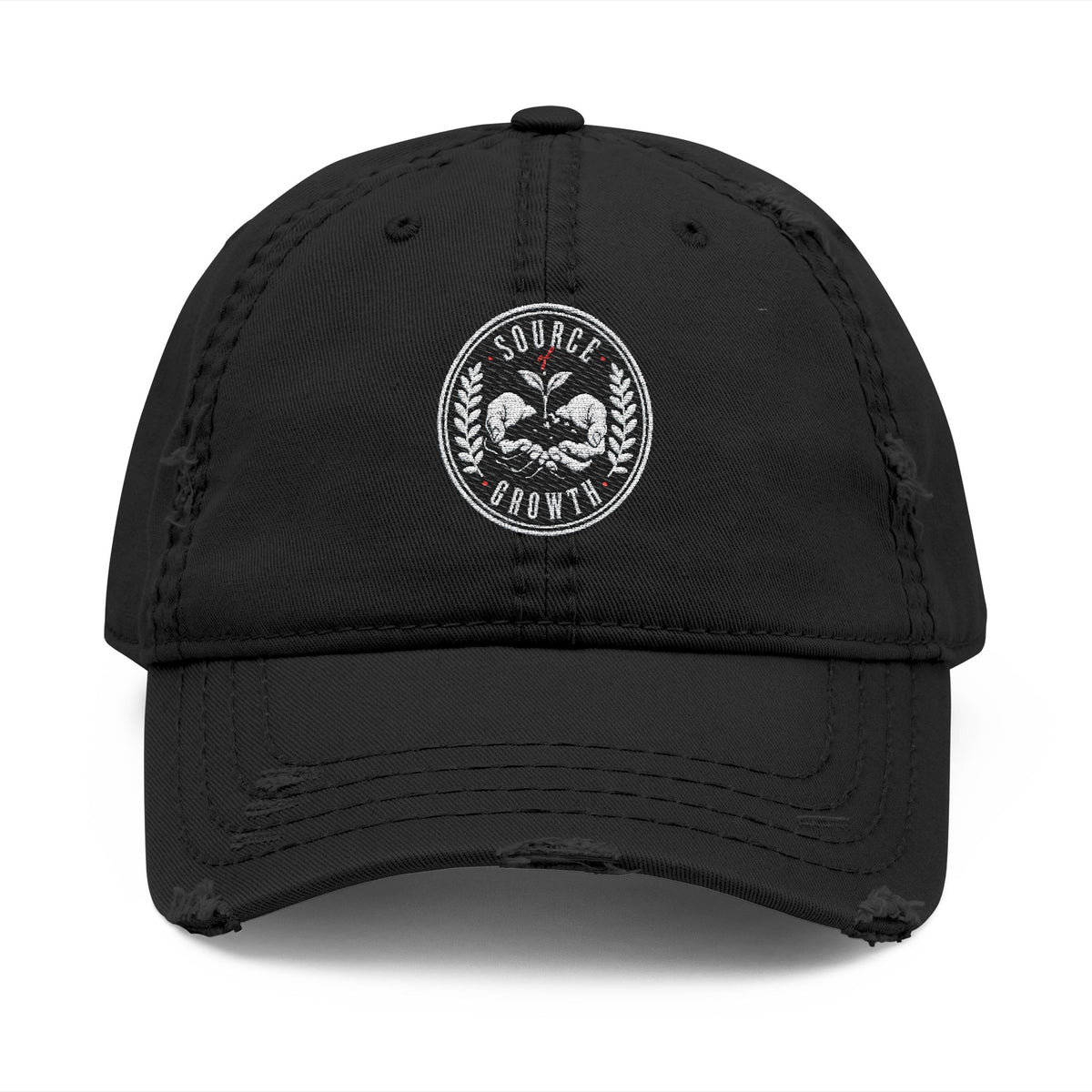 Distressed Dad Hat — Earned, Not Given