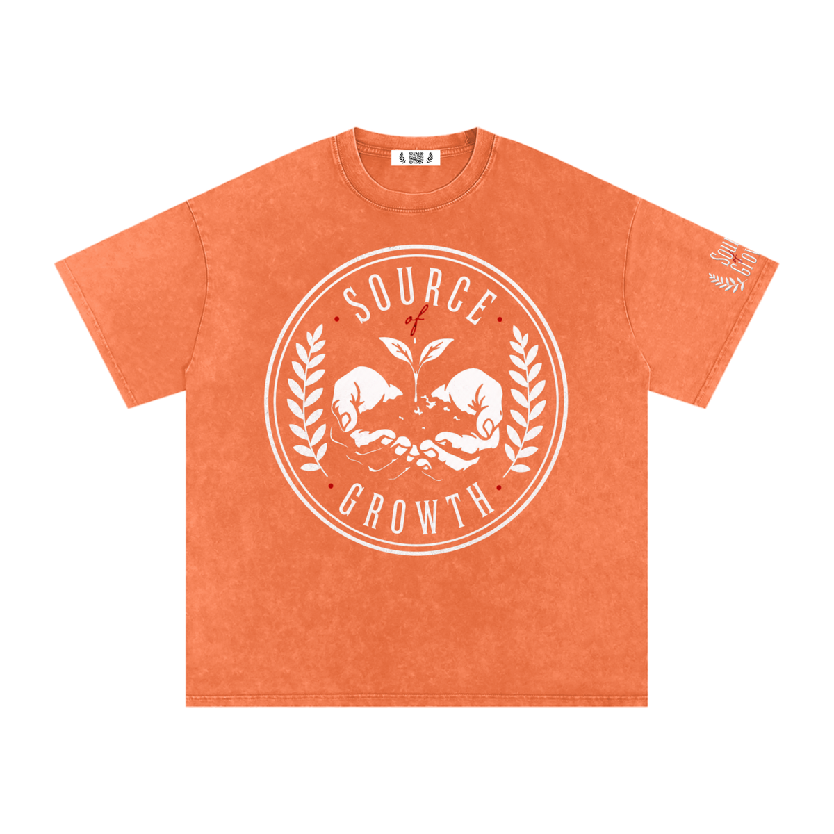 Snow Washed Oversized Tee — Worn-In Wisdom