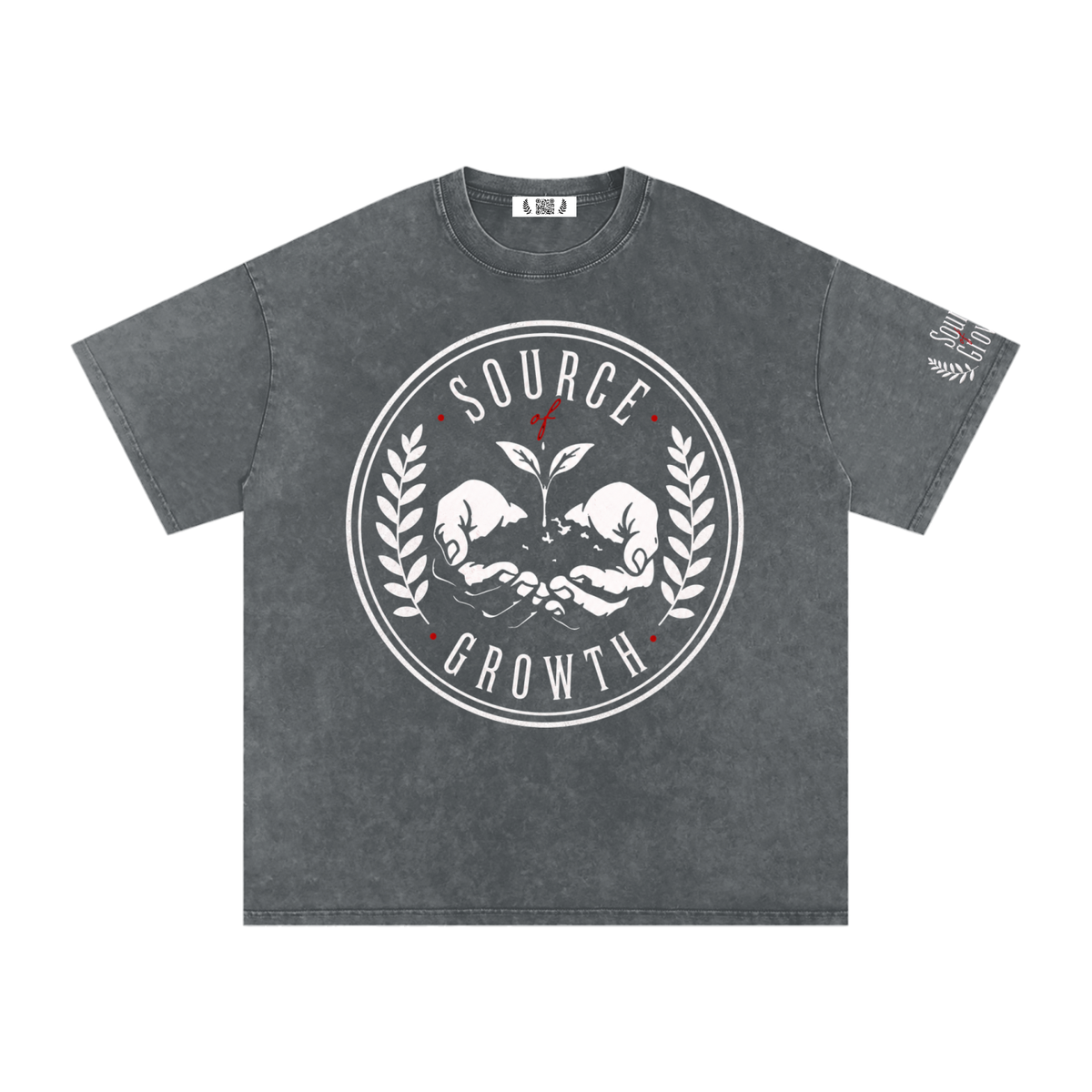 Snow Washed Oversized Tee — Worn-In Wisdom