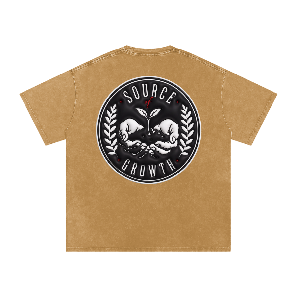Snow Washed Oversized Tee — Faded, Not Forgotten