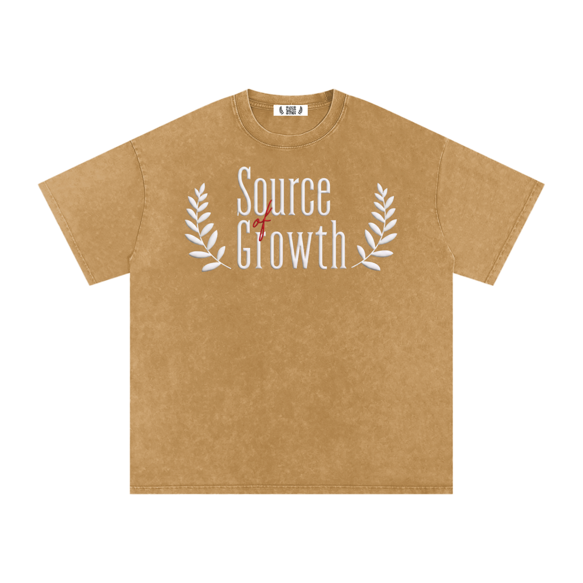 Snow Washed Oversized Tee — Faded, Not Forgotten