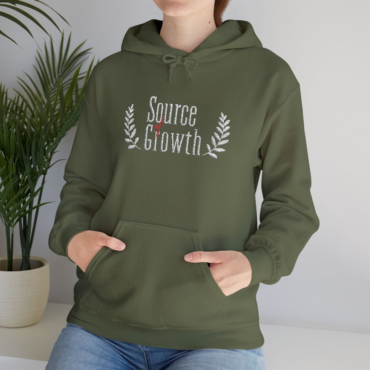 SOURCE Crest Hoodie — Grow Through It