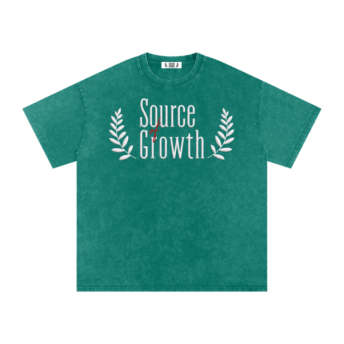 Snow Washed Oversized Tee — Faded, Not Forgotten