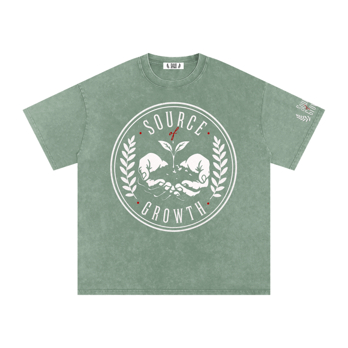 Snow Washed Oversized Tee — Worn-In Wisdom