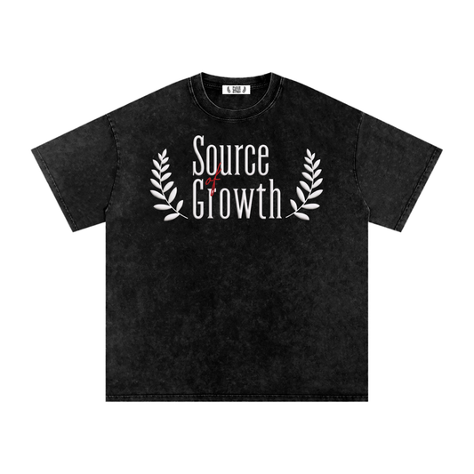 Snow Washed Oversized Tee — Faded, Not Forgotten