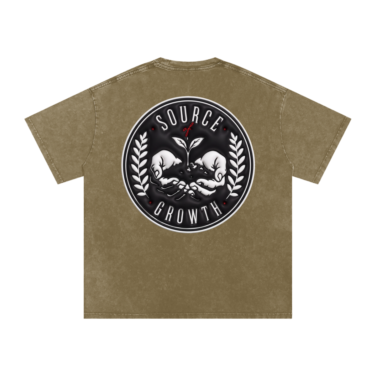 Snow Washed Oversized Tee — Faded, Not Forgotten
