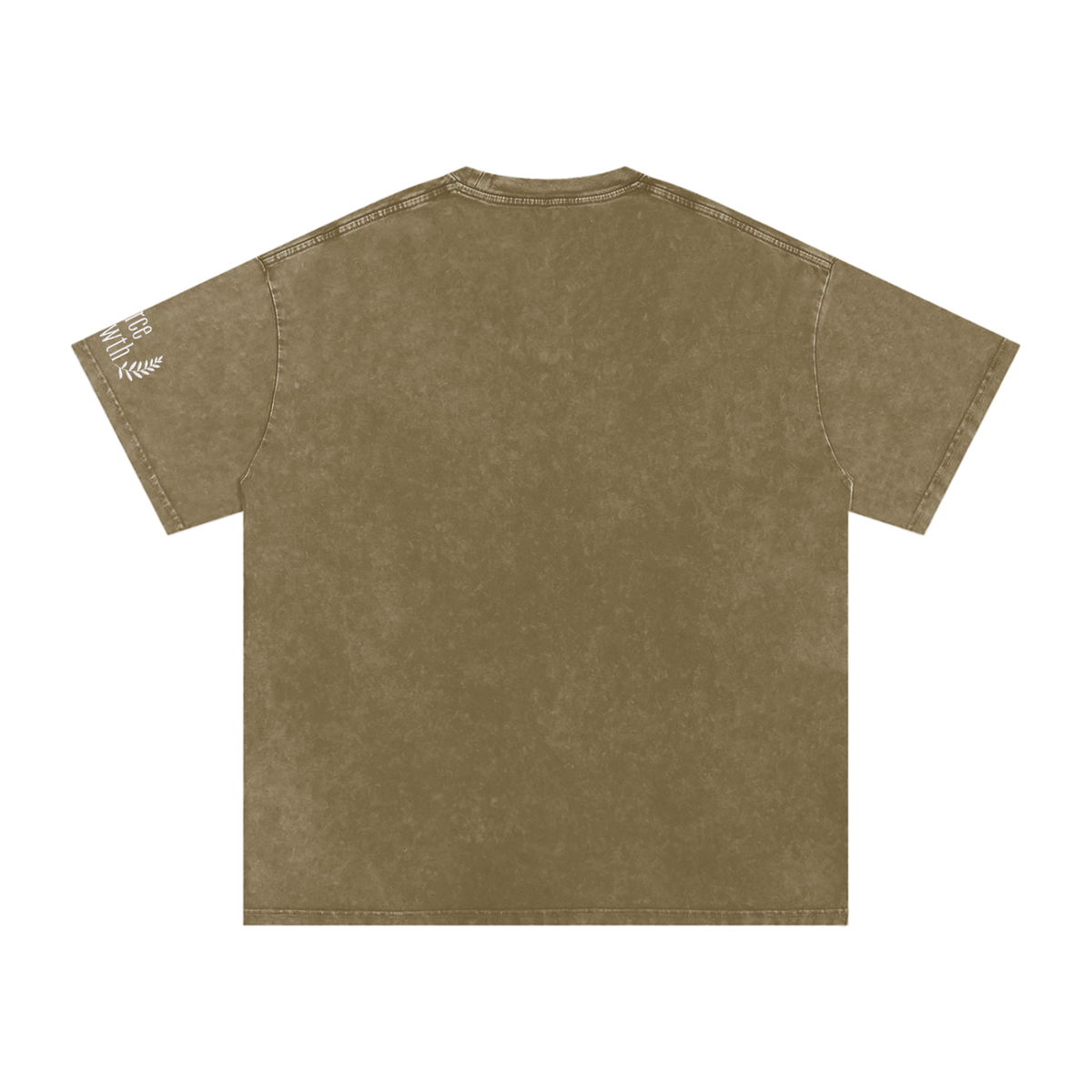Snow Washed Oversized Tee — Worn-In Wisdom
