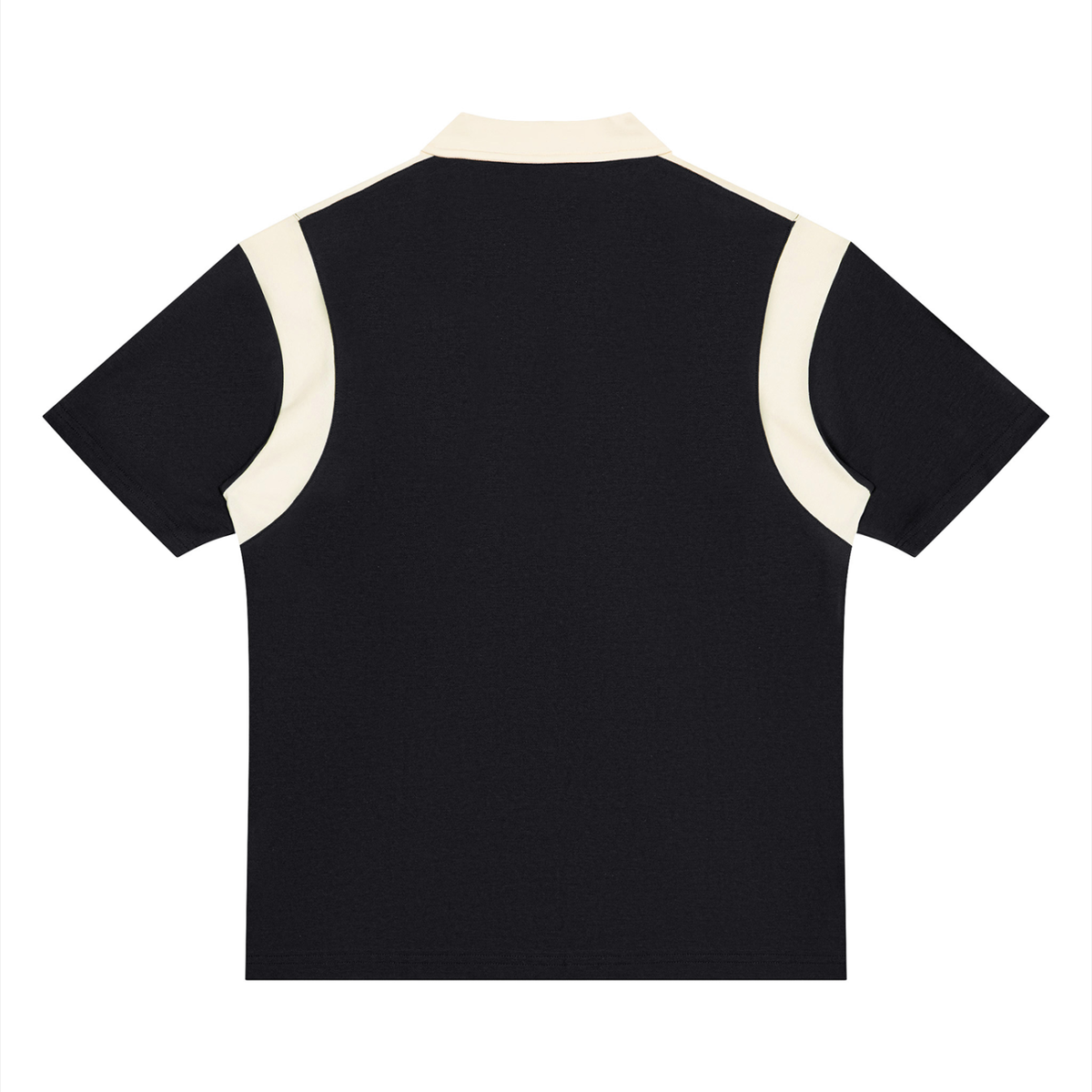 Color Block Quarter-Zip — Sharp, Not Stiff