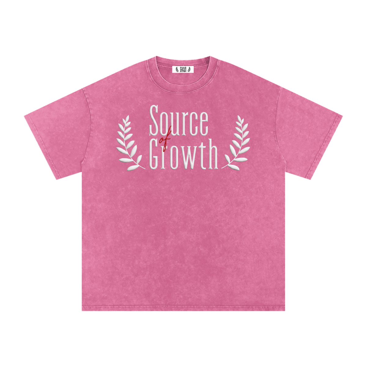 Snow Washed Oversized Tee — Faded, Not Forgotten