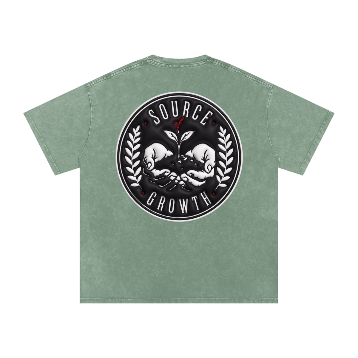 Snow Washed Oversized Tee — Faded, Not Forgotten