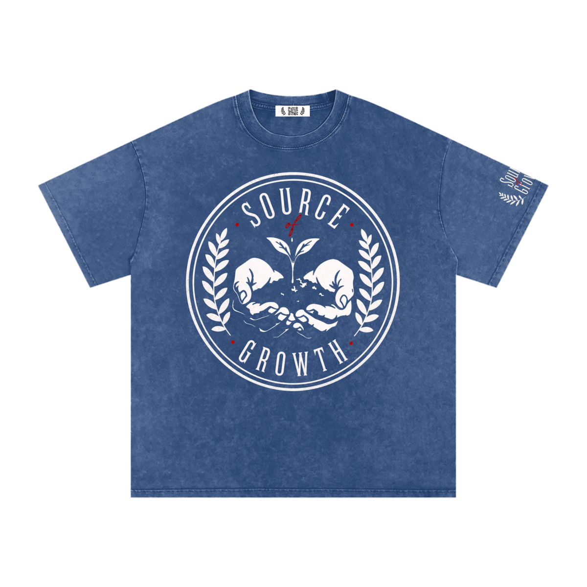 Snow Washed Oversized Tee — Worn-In Wisdom