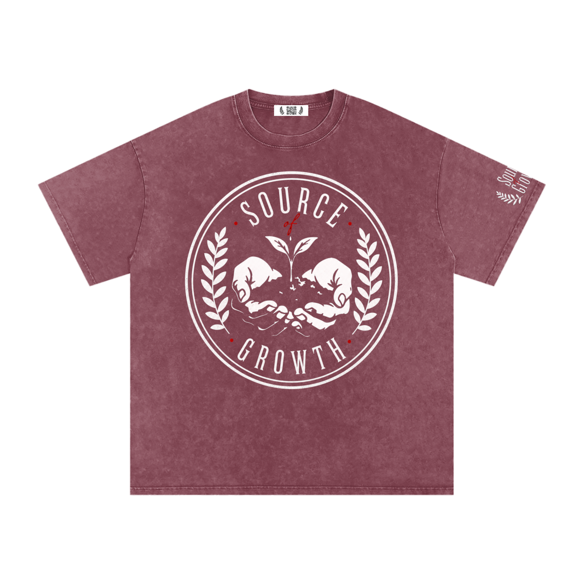 Snow Washed Oversized Tee — Worn-In Wisdom